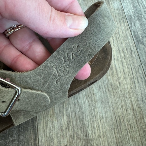 NWOT! Swedish Clogs Low Wood Taupe Oiled Nubuck Leather by Lotta’s - Size 41 - Picture 2 of 11